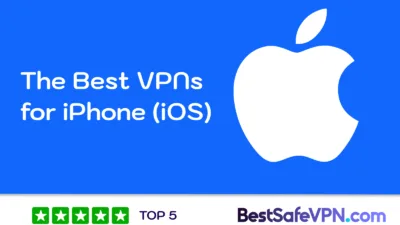 Best VPN for iPhone (iOS) - Comparison of the top 5 VPN services with ratings, security, and features. Optimized for iOS, providing fast and secure connections.