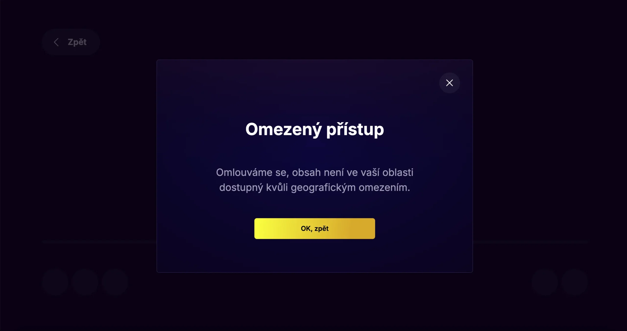 oneplay-omezeny-pristup-chyba-geoblokace OnePlay | BestSafeVPN.com