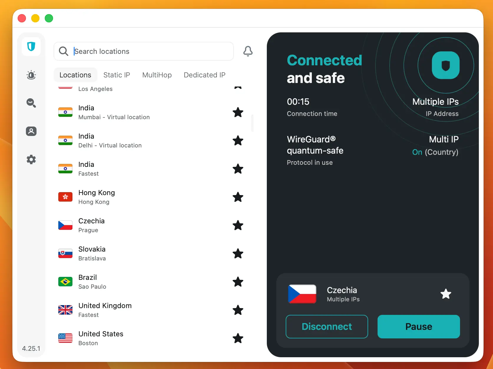 SurfShark k odblokování streamů na ČT Sport | BestSafeVPN.com Surfshark připojení k českému serveru v Praze pro sledování ČT Sport